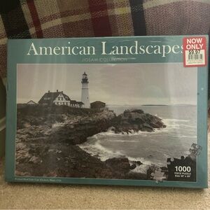American Landscape Coastal Lighthouse Puzzle - 1000 Pieces